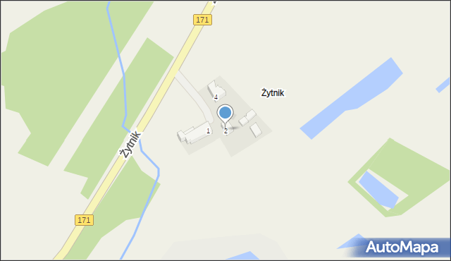 Żytnik, Żytnik, 2, mapa Żytnik