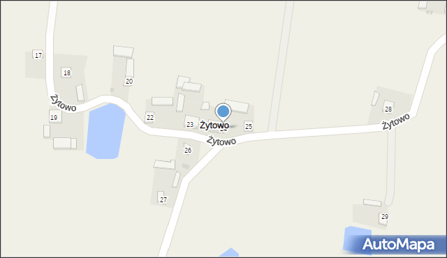 Żytowo, Żytowo, 24, mapa Żytowo