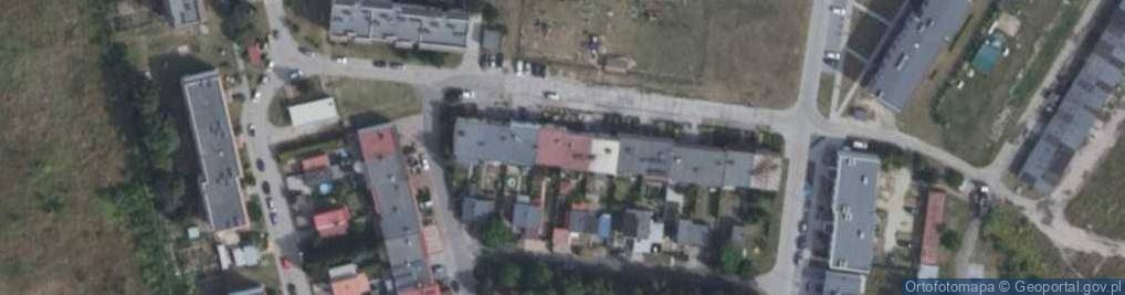 Zdjęcie satelitarne 10-lecia RKS-u ul.