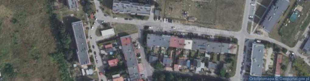 Zdjęcie satelitarne 10-lecia RKS-u ul.