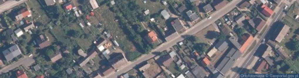Zdjęcie satelitarne 10 Pułku Piechoty ul.