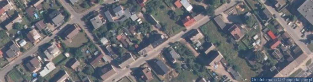 Zdjęcie satelitarne 10 Pułku Piechoty ul.