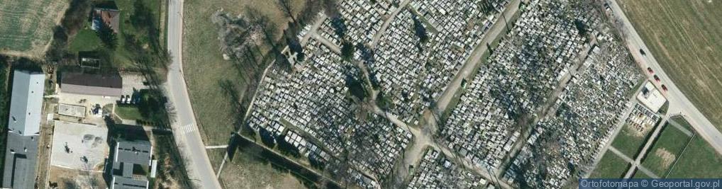 Zdjęcie satelitarne 1000-lecia ul.