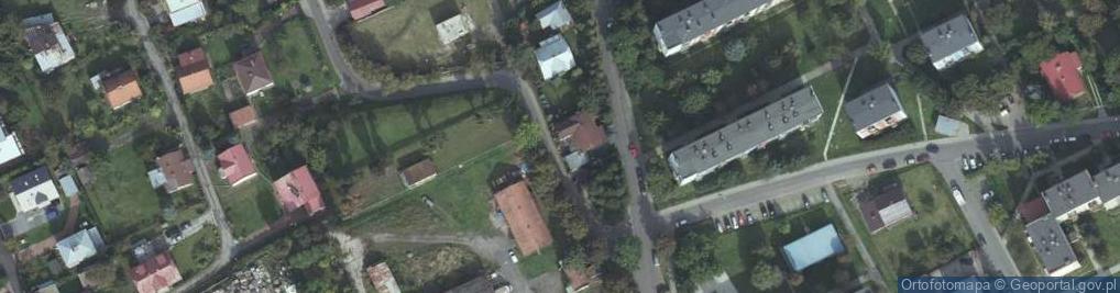 Zdjęcie satelitarne 10 Pułku Strzelców Konnych ul.