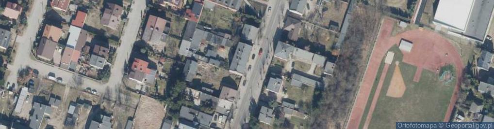 Zdjęcie satelitarne 11 Listopada ul.