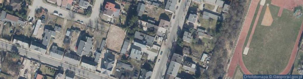 Zdjęcie satelitarne 11 Listopada ul.