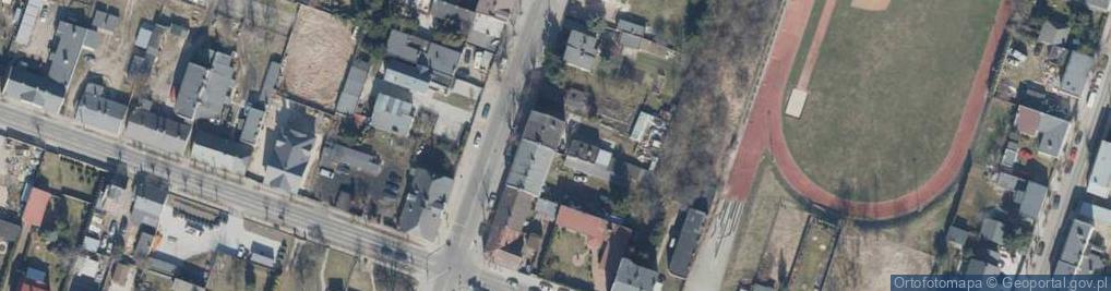 Zdjęcie satelitarne 11 Listopada ul.