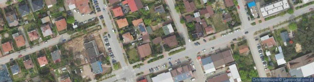 Zdjęcie satelitarne 11 Listopada ul.