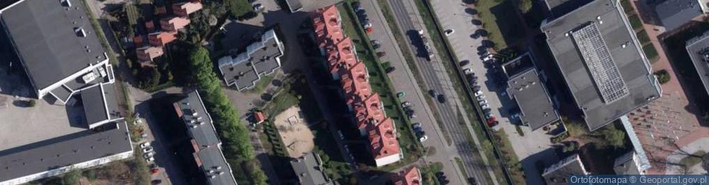 Zdjęcie satelitarne 11 Dywizjonu Artylerii Konnej ul.