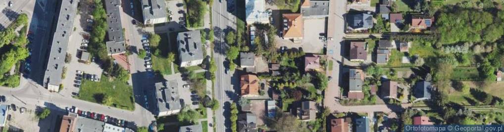Zdjęcie satelitarne 11 Pułku Ułanów Legionowych ul.