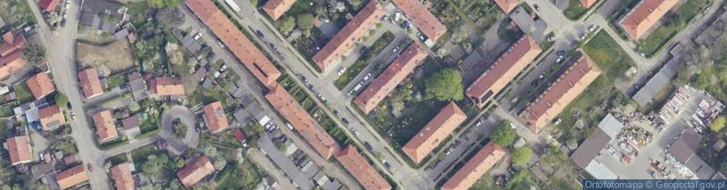 Zdjęcie satelitarne 11 Listopada ul.