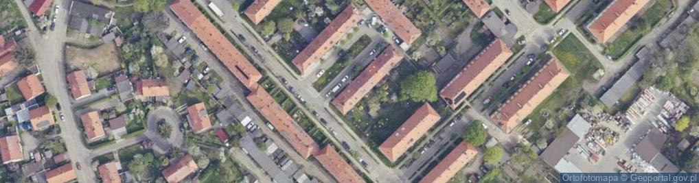 Zdjęcie satelitarne 11 Listopada ul.