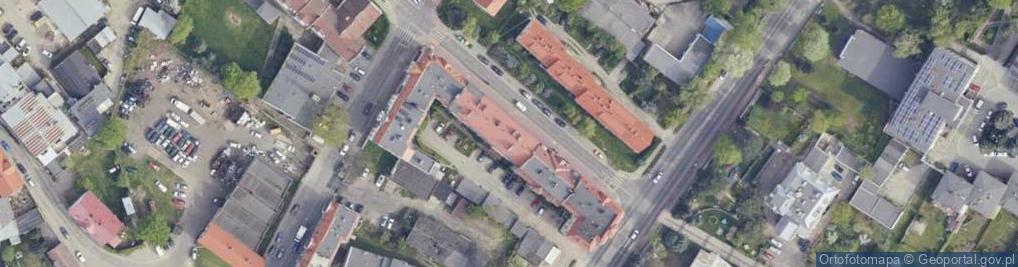 Zdjęcie satelitarne 11 Listopada ul.