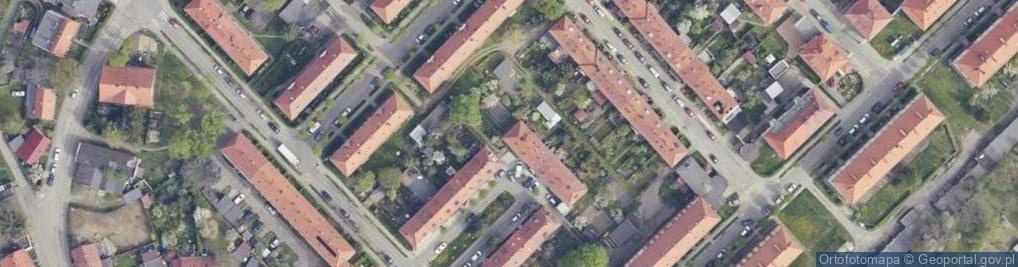 Zdjęcie satelitarne 11 Listopada ul.