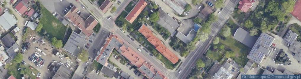 Zdjęcie satelitarne 11 Listopada ul.