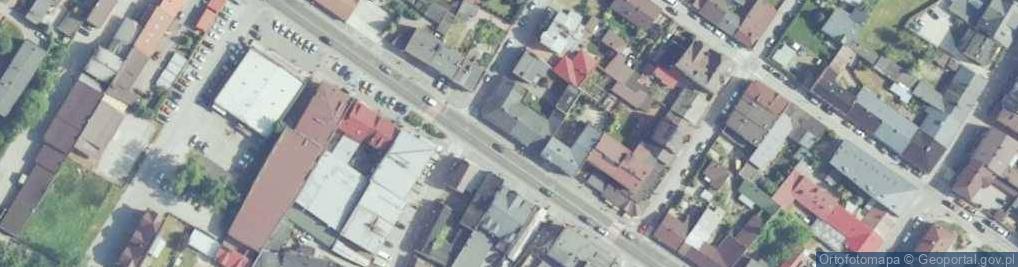 Zdjęcie satelitarne 11 Listopada ul.