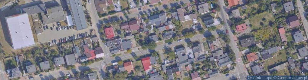 Zdjęcie satelitarne 11 Listopada 1918 r. ul.