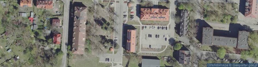 Zdjęcie satelitarne 11 Batalionu Dowodzenia ul.