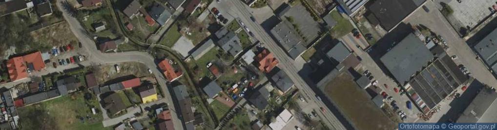 Zdjęcie satelitarne 11 Listopada ul.