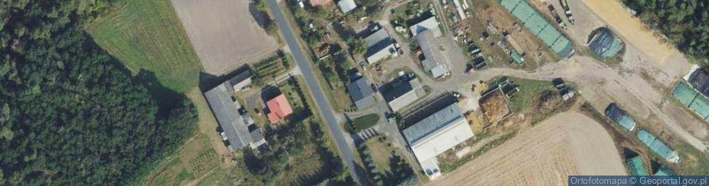 Zdjęcie satelitarne 16 Pułku Ułanów Wielkopolskich ul.