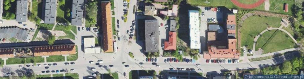 Zdjęcie satelitarne 17 Sierpnia ul.