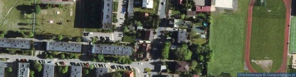 Zdjęcie satelitarne 17 Sierpnia ul.