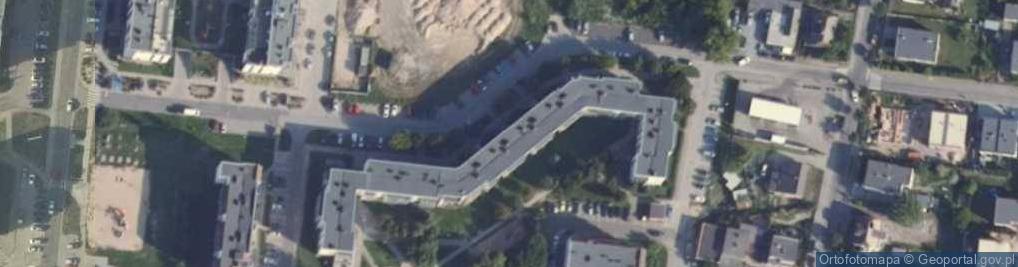 Zdjęcie satelitarne 17 Dywizji Piechoty ul.