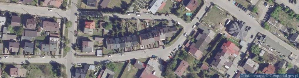 Zdjęcie satelitarne 18 Pułku Artylerii Lekkiej ul.