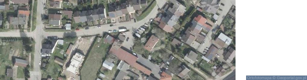 Zdjęcie satelitarne 18 Pułku Artylerii Lekkiej ul.