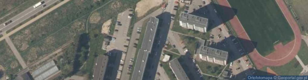Zdjęcie satelitarne 19 Lutego ul.