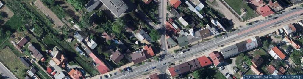 Zdjęcie satelitarne 1 Maja ul.