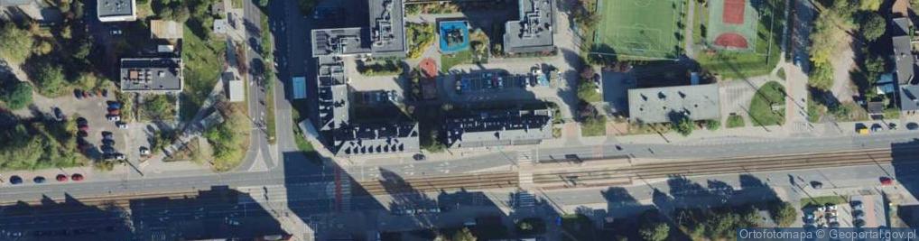 Zdjęcie satelitarne 1 Maja ul.