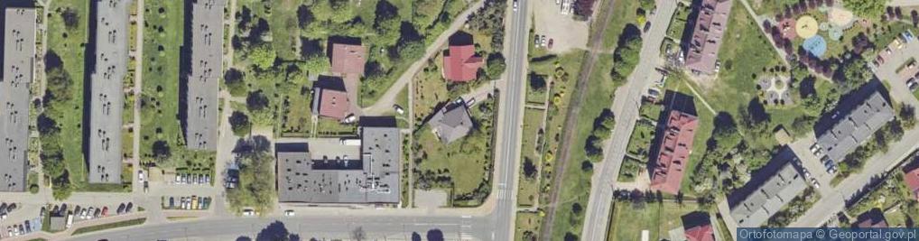 Zdjęcie satelitarne 1 Maja ul.