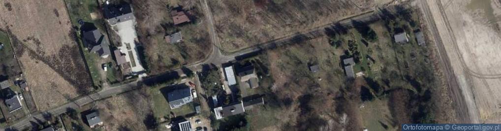 Zdjęcie satelitarne 1 Korpusu Pancernego Wojska Polskiego ul.