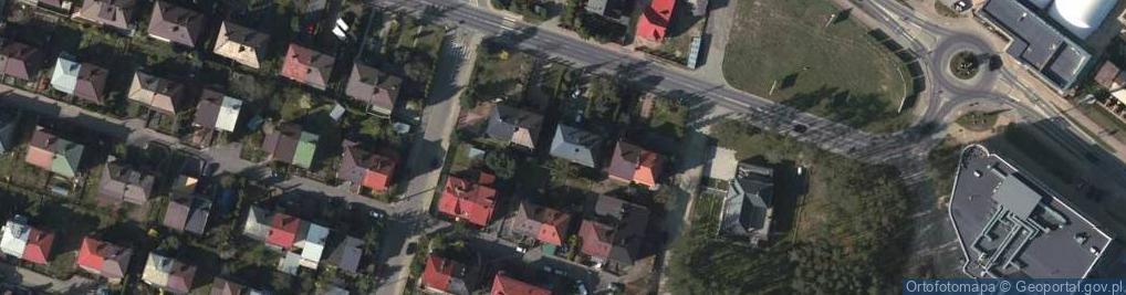 Zdjęcie satelitarne 1 PLM Warszawa ul.