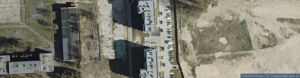Zdjęcie satelitarne 1 Dywizji ul.
