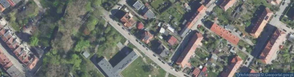 Zdjęcie satelitarne 1 Maja ul.