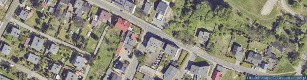 Zdjęcie satelitarne 1 Armii Wojska Polskiego ul.