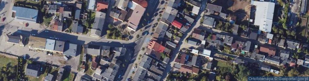 Zdjęcie satelitarne 1 Maja ul.