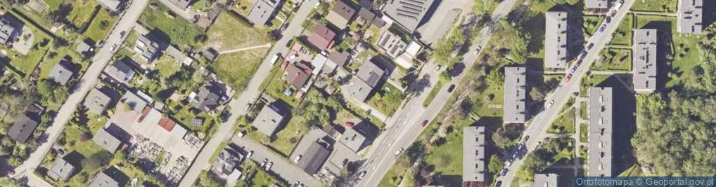 Zdjęcie satelitarne 1 Maja ul.