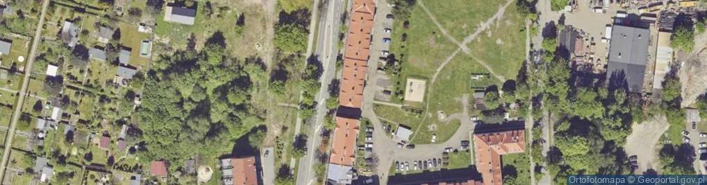 Zdjęcie satelitarne 1 Maja ul.