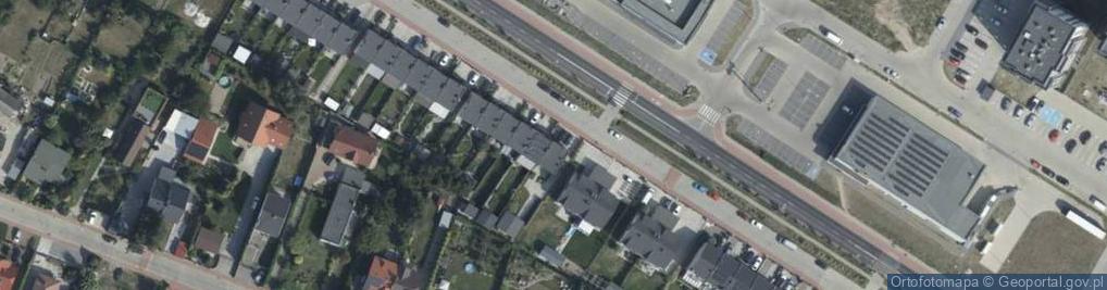 Zdjęcie satelitarne 1 Sierpnia ul.
