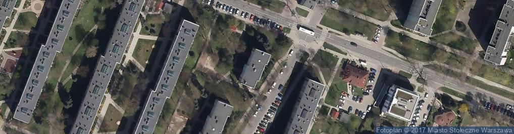 Zdjęcie satelitarne 1 Sierpnia ul.