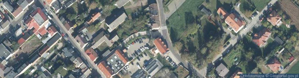 Zdjęcie satelitarne 20 Października ul.