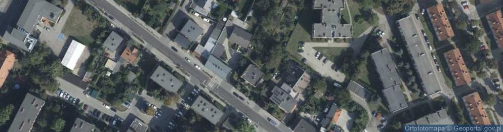 Zdjęcie satelitarne 20 Października ul.