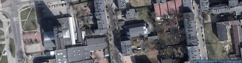 Zdjęcie satelitarne 28 Pułku Strzelców Kaniowskich ul.
