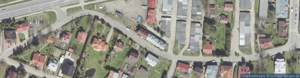 Zdjęcie satelitarne 2 Pułku Strzelców Podhalańskich ul.