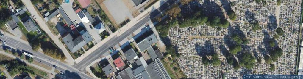 Zdjęcie satelitarne 2 Pułku Szwoleżerów Rokitniańskich ul.
