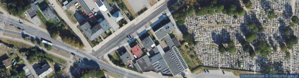 Zdjęcie satelitarne 2 Pułku Szwoleżerów Rokitniańskich ul.