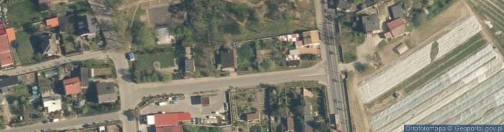 Zdjęcie satelitarne 3 Pułku Strzelców Konnych ul.